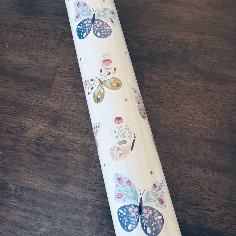 Floral Butterflies Premium Gift Wrap Wrapping Paper Roll